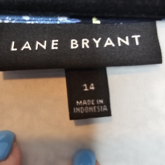 Lane Bryant Floral Self Tie Midi Dress - Picture 11 of 14